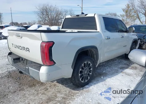 2022 Toyota Tundra Limited из США, поврежденный, VIN 5TFJA5DB3NX047306